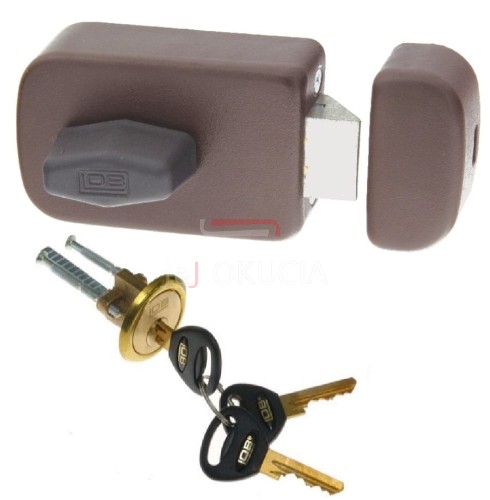 Zamek wierzchni LOB TZ51 50mm zatrzaskowy brąz.jpg