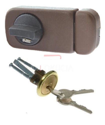 Zamek wierzchni LOB TB61 brąz.jpg