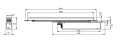 Samozamykacz wpuszczany ASSA ABLOY DC840 z szyną schemat.png