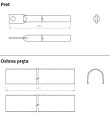 Pręt pionowy z osłoną l=1365mm FAPIM 8452 schemat.jpg