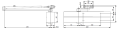 Samozamykacz ASSA ABLOY DC300 z ramieniem standard schemat.png