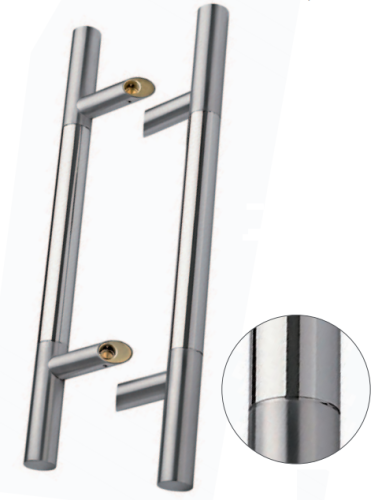 Pochwyt do drzwi dwustronny polerowany INOX ME2