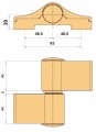 Zawias FAPIM LOIRA+ 2-skrzydełkowy R93 7050VI schemat.jpg